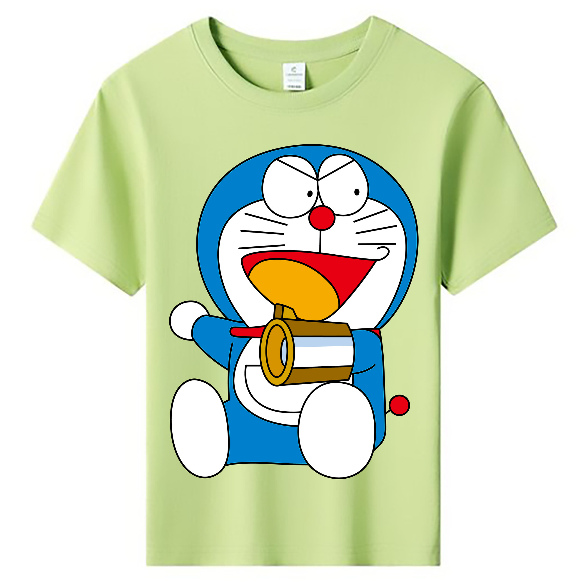 （画像用） ドラえもん Doraemon 綿100％キッズTシャツ（フロントプリント）